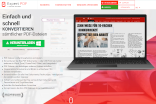 Screenshot expertpdf Webseite