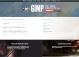 Screenshot gimp Webseite
