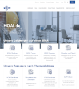 Screenshot hoai.de Webseite