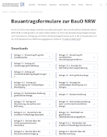 Screenshot Webseite der Architektenkammer